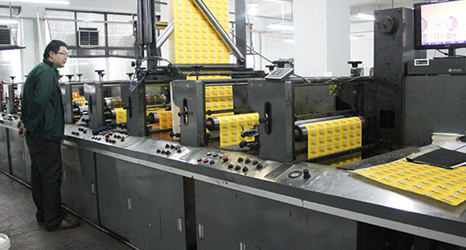 不干膠標(biāo)簽生產(chǎn)過程中損耗怎么計算？